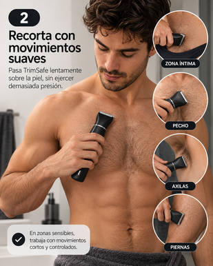 2. Recorta con movimientos suaves
