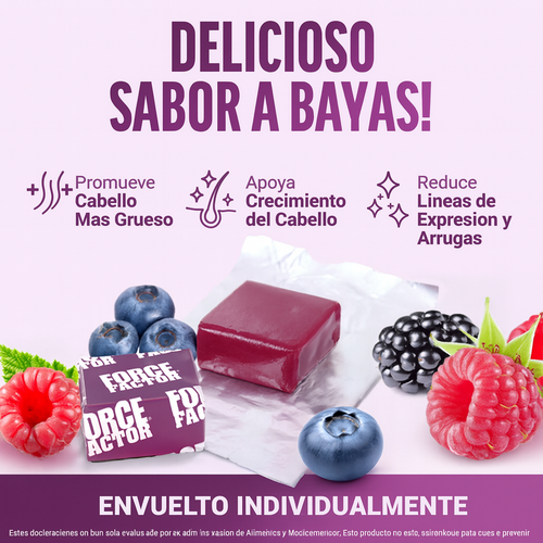 Acelerador de Crecimiento de Cabello en Gomitas