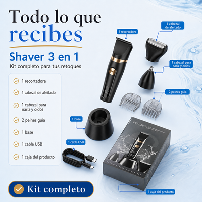 Shaver 3 en 1
