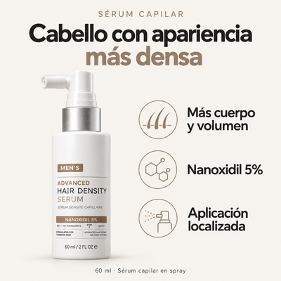 Serum con Nanoxidil 5% para el cabello