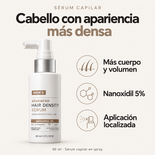 Serum con Nanoxidil 5% para el cabello