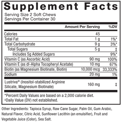 Acelerador de Crecimiento de Cabello en Gomitas
